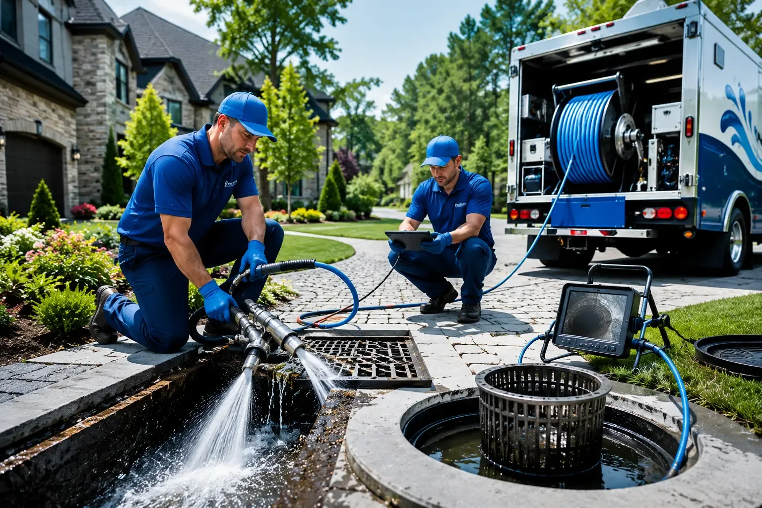 Local outdoor drain cleaning professionals in Griffithsville, WV