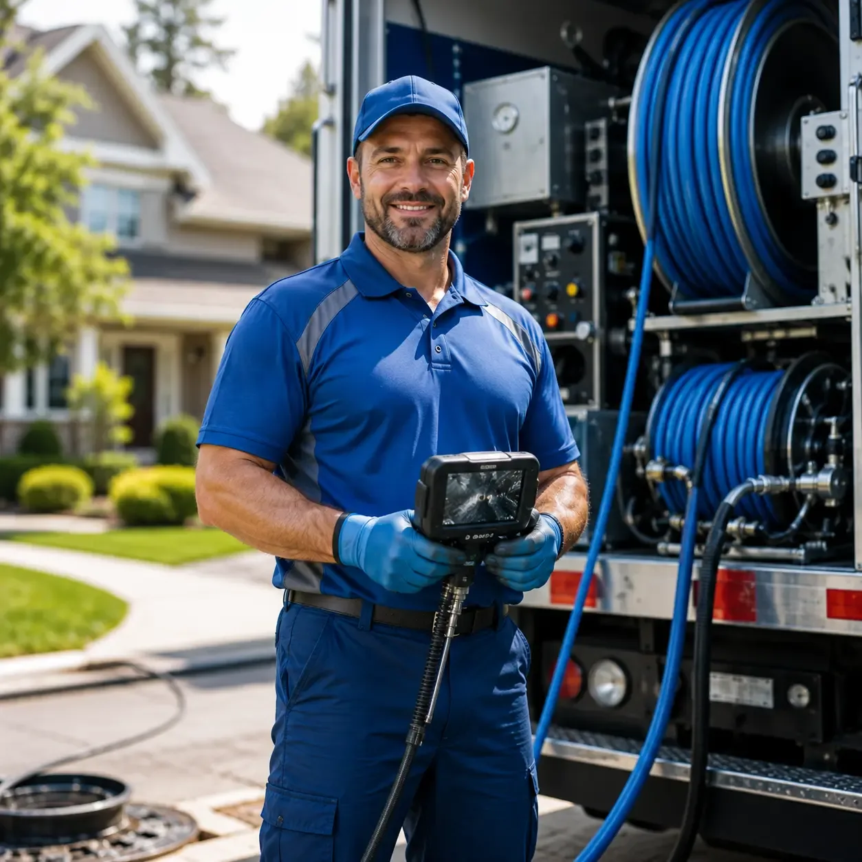 Local outdoor drain cleaning specialists in Griffithsville, WV